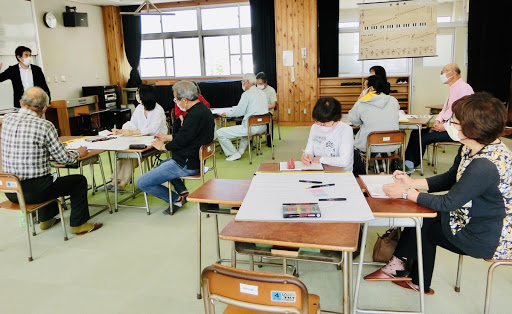 学校応援団メンバーによるワークショップ